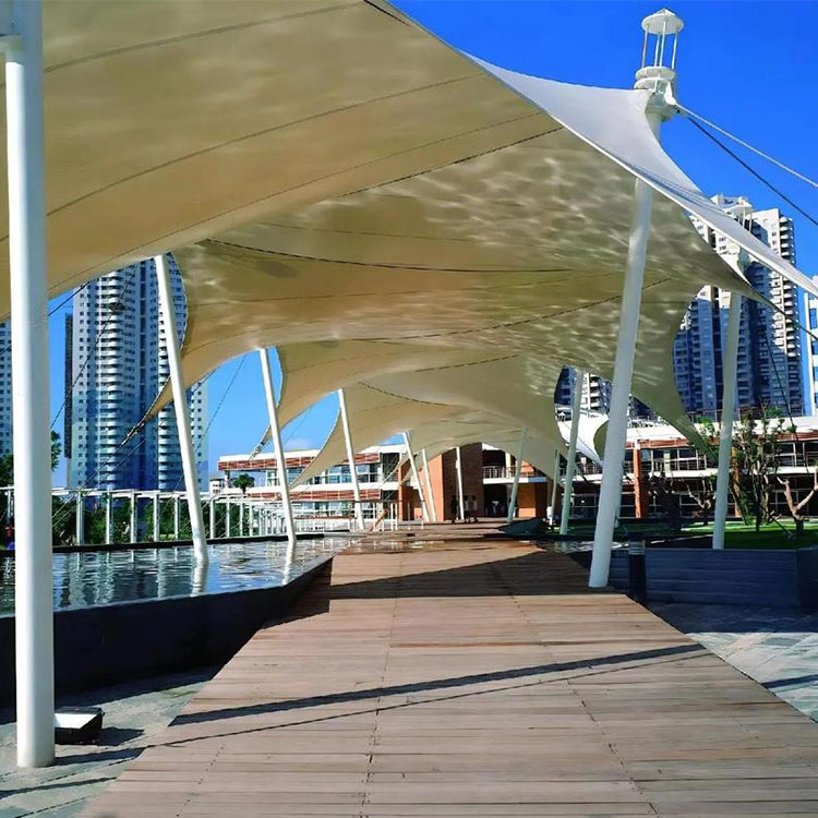 石首市膜结构景观棚