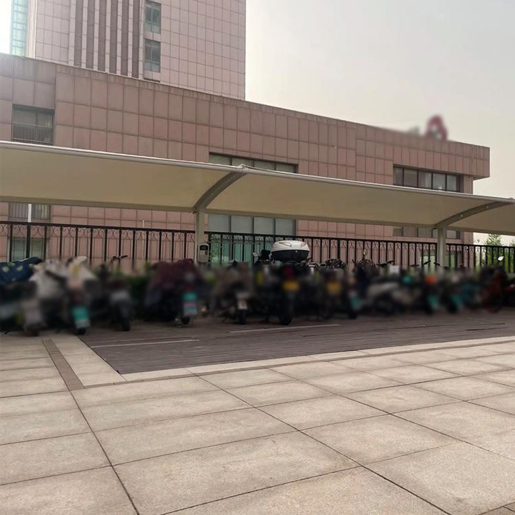 石首市膜结构电动车棚