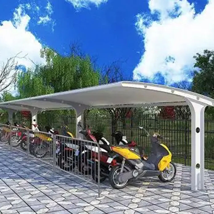 石首市膜结构电动车棚